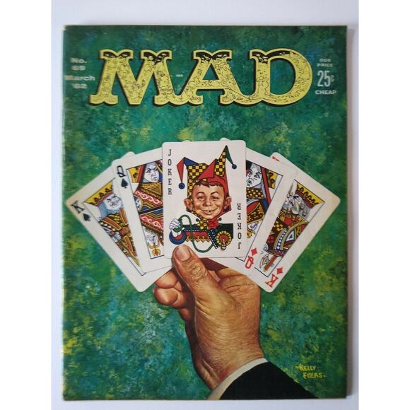 MAD Magazine March 1962 Issue No 69 Celebrities Movies TV Shows Parody Spoofs - Picture 2 of 7
